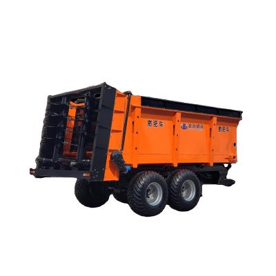 China Agricultural Vertical Rear Spreader Fertilizer Lime High Yield Double Thresher Spreader Fertilizer Spreader For 150-220 HP Tractor for sale