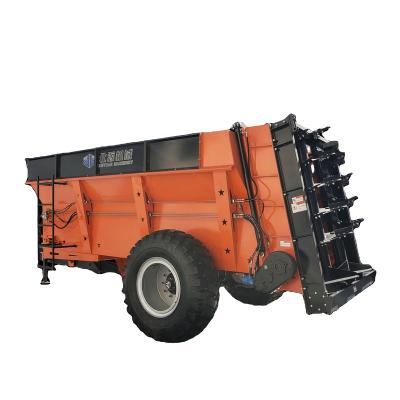 China Cow Dung Fresh Manure Spreader High Efficiency Fertilizer Spreading Machine for Fertilizer Conveying and Spreading for sale