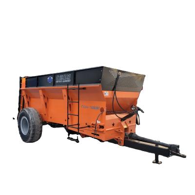 China High Efficiency Universal Twin Vertical Auger Fertilizer Agricultural Fertilizer Spreader For 100-160HP Tractor for sale