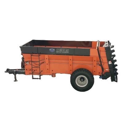 China High efficiency manufacturer supply tractor trailed fertilizer cart and spreading trailer for farm for 100-160HP tractor for sale