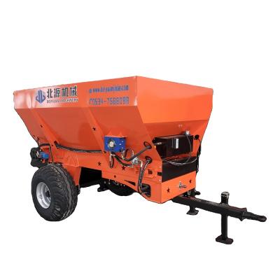 China 2023 High Efficiency New Product Threshing Manure Lime Back Spread Horizontal Fertilizer Spreader For Farm for sale