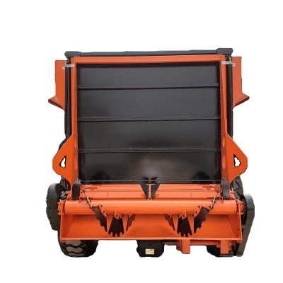 China Cool Spreader Customization High Efficiency Lime Salt Compost Drop Manure Fertilizer Horizontal Spreader For 40-200HP Tractors for sale