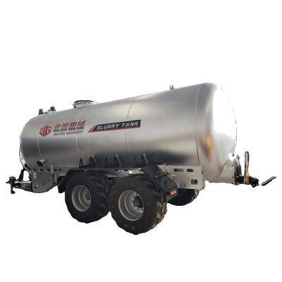 China High efficiency factory supply sewage vacuum tanker trailer with vacuum pump for biogas liquid fertilizer suction and spraying for sale