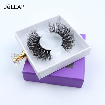 China New Arrival Natural Soft Wholesale Private Logo 3D 8D Soft Vegan Faux Mink Eyelashes for sale