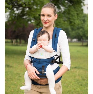 China Protect Baby KG-300 Amazon Hot Selling Chest Way Kangaroo Baby Carrier With Detachable Hip Seat for sale