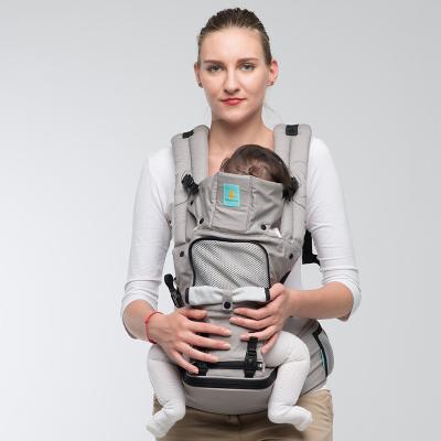 China Protect KG-300 Infant Carrier Front Facing Sling Kangaroo Backpack Pocket Wrap Infant Hipseat Baby Carrier for sale