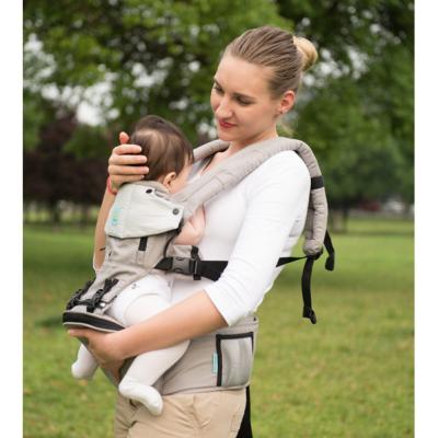 China Protect Baby KG-300 New Design Infant Toddler Ergonomic Baby Carrier with Hipseat for Baby Toddler Infant Kids 0-36M for sale