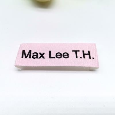 China Manufacturer Customized Cotton Printed Custom Rectangular Apparel Sewing Rectangular Label Washable for sale