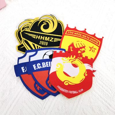 China Wholesale Brand Premium Logo Fabric Custom Quality Woven Label For Kid for sale