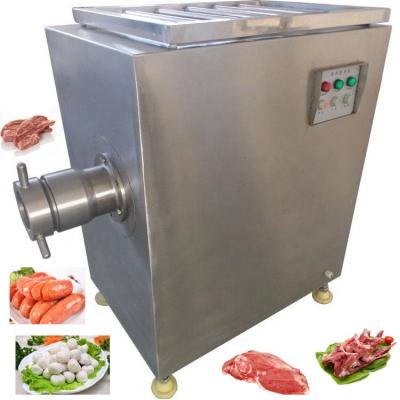 China Meat Processing Quality 304 Stainless Steel Best Industrial Commercial Frozen Meat Grinder Price Made In China for sale