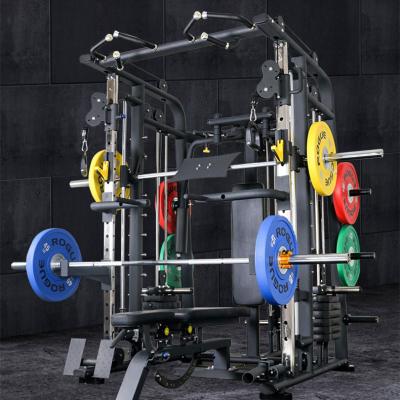 China Popular Selling Universal Smith Machine Fitness Cable Pulldown Smith Gym Equipment Machine for sale