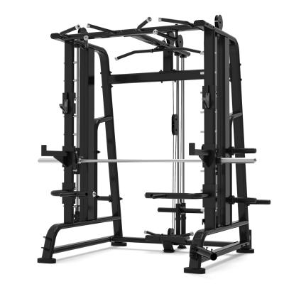 China Commercial Fitness Equipment Gym Use Squat Rack , Commercial Blacksmith Machine With Long Warranty for sale