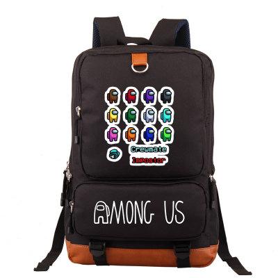 China The Other Amazon Hot Style Among Us Hippie Backpack Rucksack Oxford Surrounding Casual School Bag for sale