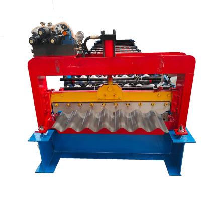 China Construction worksÂ   780 Arc Single Layer Roof Wall Roof Tile Making Roll Forming Machine Zinc Corrugated Iron Roof Sheet for sale