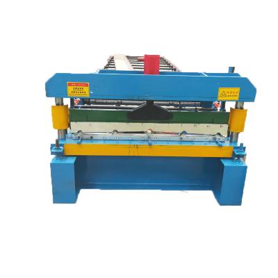 China Construction worksÂ   New Design Famous Metal Wall Panel Coating Steel Roll Forming Machine For Roof Panel And Wall Panel Making Machine for sale