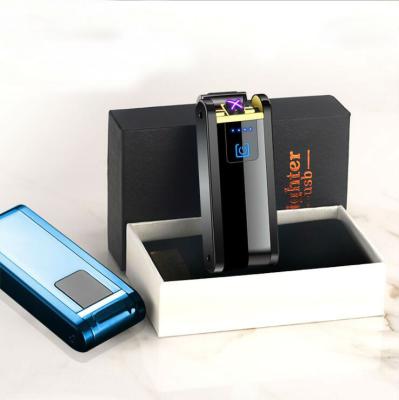 China Factory Wholesale Rechargeable USB Charging Lighter Touch Electronic Sensor Electric Cigarette Lighter for sale