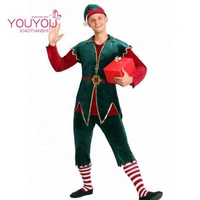 China Custom Acrylic Female Claus Latex Santa Stage Ordinary Outfit Sexy Velvet Christmas Carnival Dress Costume for sale