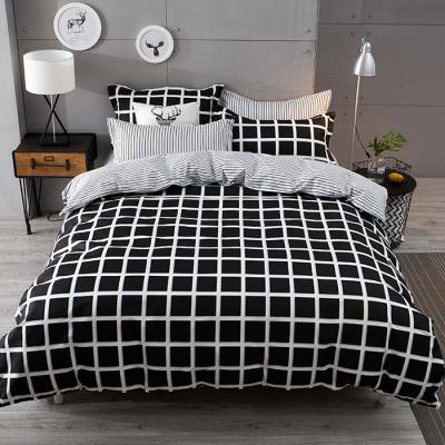 China Other hotel high quality black and white jacquard duvet cover sets for sale