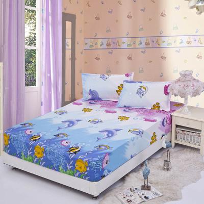 China Elastic Printed Jacquard King Fitted Sheet Mattress Protector For Hotel for sale