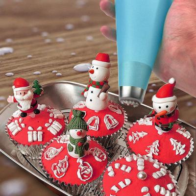 China Viable Wholesale Eco Friendly Baking Cake Decorating Silicone Bag Kneading Set for sale