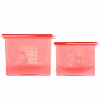 China Sustainable Printing Logo And Words Food Bag Silicone Food Bag For Rubber Food Bag for sale