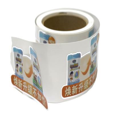 China High Quality Scratch-off Self Adhesive Paper Sticker Customized Packaging Sticker for sale