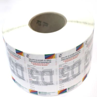 China Scratch- Logo Printed Packaging Labels Custom For Medicine Label Sticker Square Label Paper Printing for sale