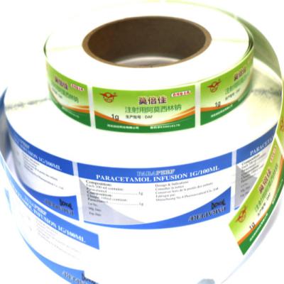 China Scratch-out Printing Labels Type Medical Rx Prescription Stickers Roll Compatible Medicine Labels for sale