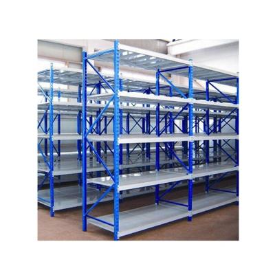 China Corrosion Protection Storage Steel Structure Warehouse Metal Shelves Storage Boltless 4-Shelf Racks Shelving Medium Duty Shelving for sale