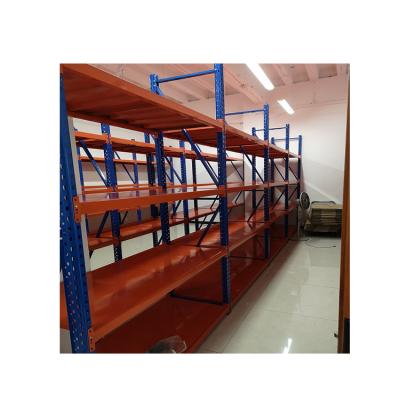 China Corrosion Protection Factory Supply Floor Warehouse Ground Metal Corner Shelf Bracket Steel Black Middle for sale