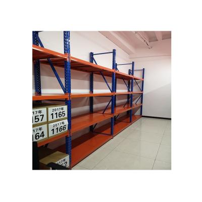 China Corrosion Protection Professional Customize Medium Metal Warehouse Bracket Shelves Metal Shelf for sale