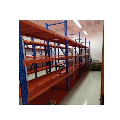 China Hot Selling Line Medium Duty Panel Shelf Corrosion Protection Warehouse Iron Shelf Rolling Shelf for sale