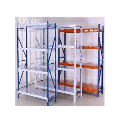 China Corrosion Protection Quality Warehouse Stable Iron Metal Shelving Warehouse Racking Shelves Light Duty Shelf for sale