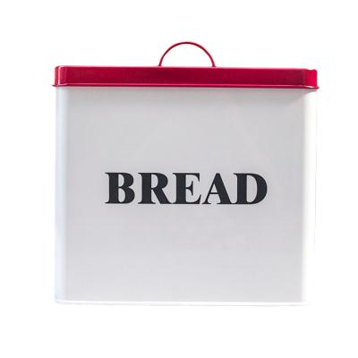 China freshness preservation metal bread bin/metal bread storage box for kitchen use for sale