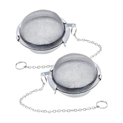 China Viable Food Grade 304 Stainless Steel Mesh Tea Balls /Tea Infuser / Tea Strainer for sale