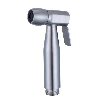 China Amazon Seller Hot Modern Stainless Steel Jet Hand Toilet Shattaf Bidet Sprayer 2 Mode Soft Gun for sale