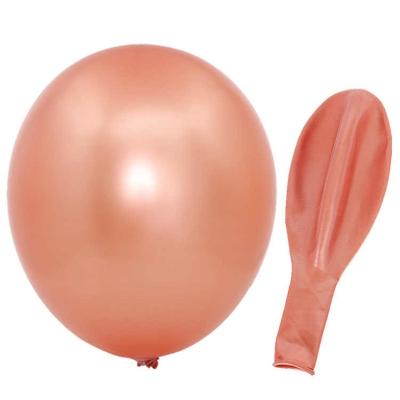 China Latex Hot Selling 18inch Rose Gold Latex Balloon For Birthday Party Decoration Wedding Party Decorations for sale