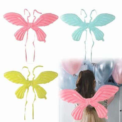 China Foil Angel Butterfly Wing Wings Foil Balloon Baby for Holiday Wedding kids Birthday Party Decoration Supplies Children's Toy for sale