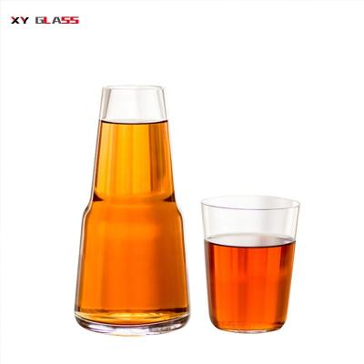 China Transparent hot selling household 1L pyrex hot water glass dispenser sustainable for sale