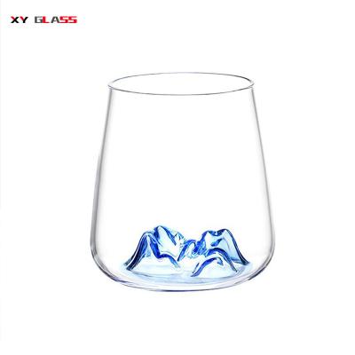 China Minimalist Maker Directly Supply Pyrex Cocktail Whiskey Glass Delicate Mug for sale