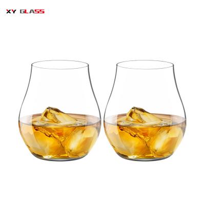 China High Quality Minimalist Sublimation Borisilicate Glass Frozen Whiskey Logo Customized Mug for sale