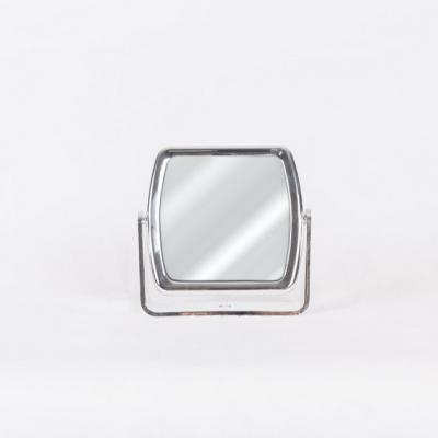 China Small square dressing table mirror new occasional warm silver bathroom bottomless ware for sale