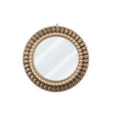 China Luxury Round Luxury Diamond Mirror Hang Wall Mirror from Morden BlingBling Hotsale for sale