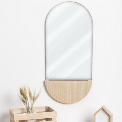 China Amazon Living Room Rustic Hot Sale Products Kid's MDF Make Up Mirror for sale