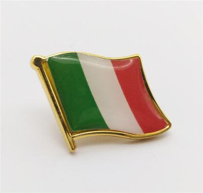 China China Wholesale Custom Hard Enamel Ireland Epoxy Resin Flag Lapel Pin for sale