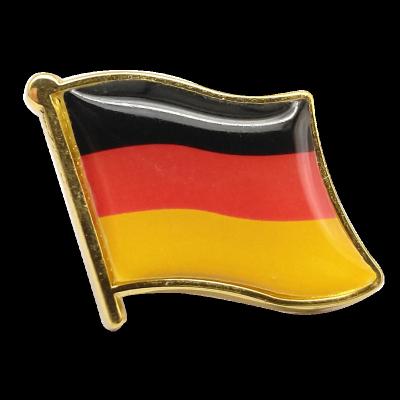 China Wholesale China Custom Hard Enamel German Flag Lapel Pin for sale