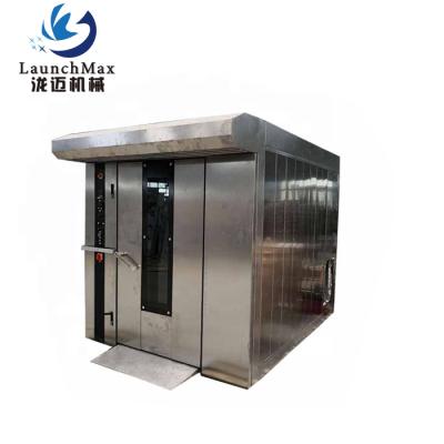 China Commercial Catering Diesel 64 Tray Bakery Bread Rotary Oven for sale