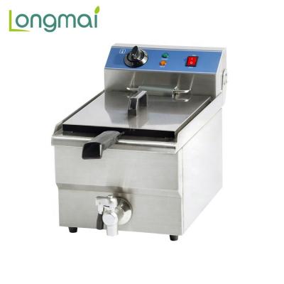 China Deli Stainless Steel Kitchen Equipment Deep Fryer Desktop Electric Deep Fryers Electric Fryer for sale