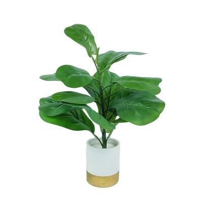 China Eco-friendly Plant Supply Mini Potted Artificial Plants Pretty Small Plant Decoration for sale