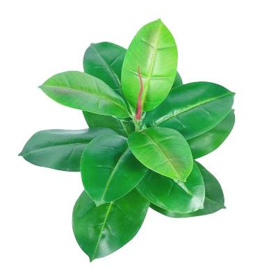 China Eco-friendly Plant Wholesale Artificial Potted Plastic Tree Small With Pot Green Plants For Home Decoration for sale